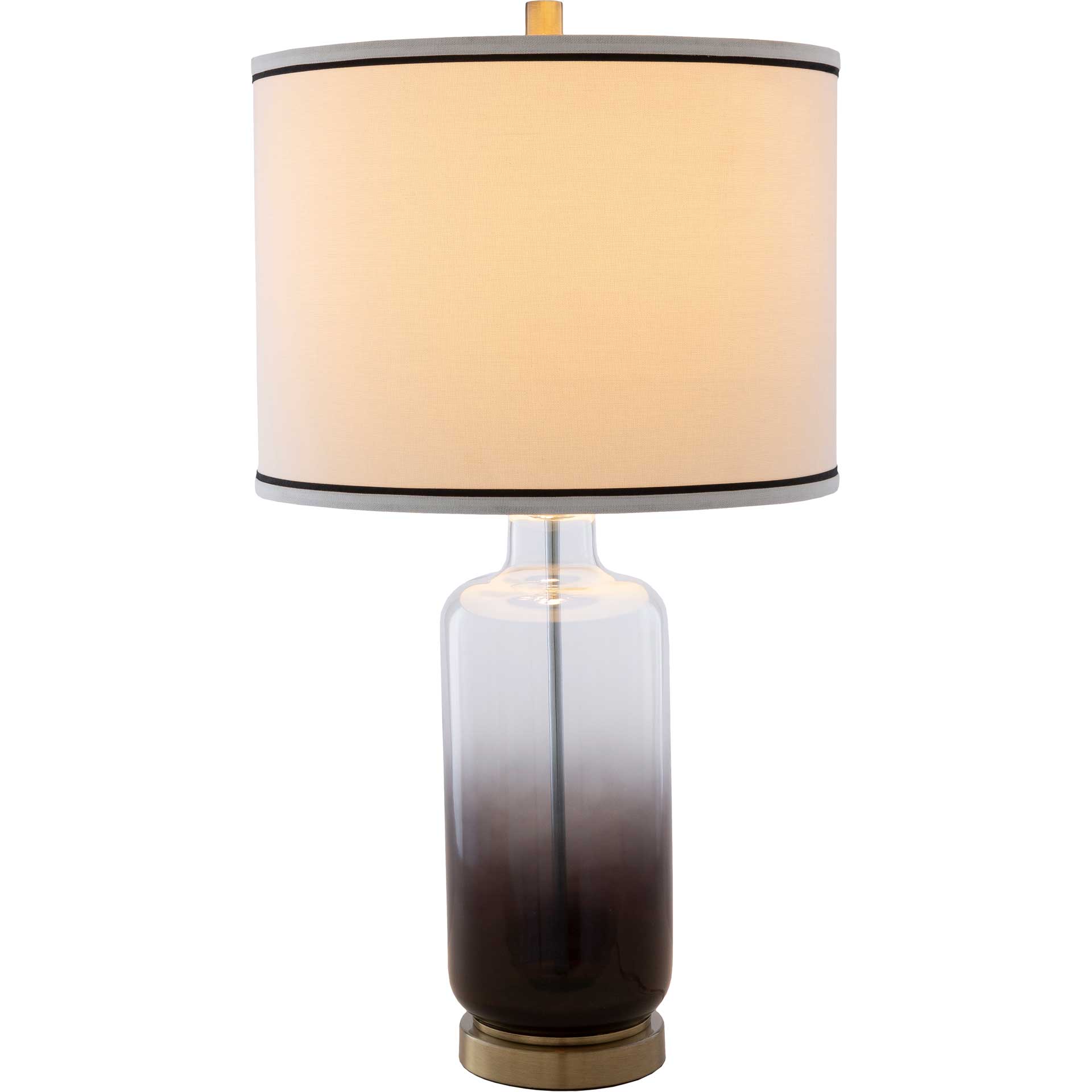 Ivaan Table Lamp White/Black/Clear - Image 2