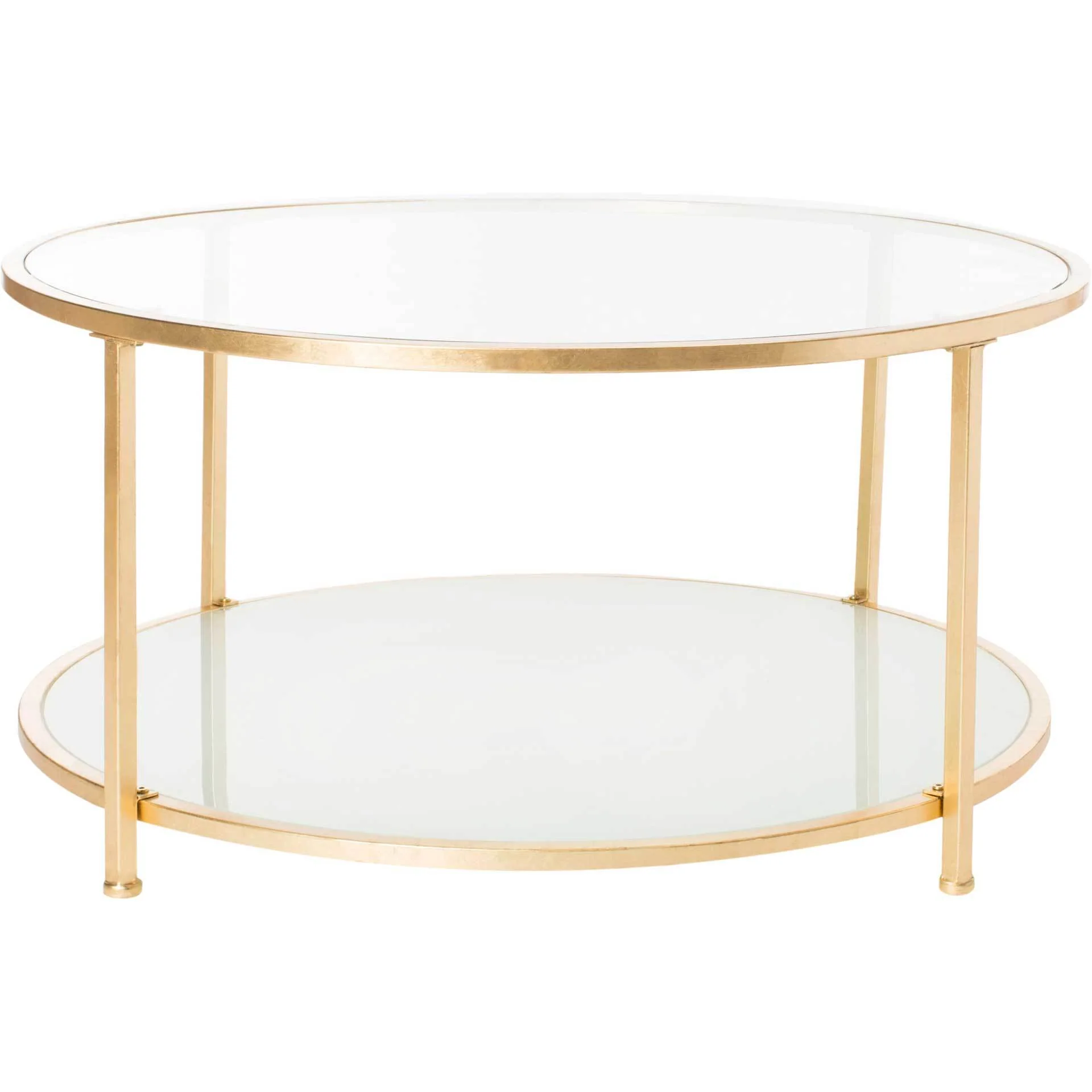 Ivanna 2 Tier Round Coffee Table - Image 2