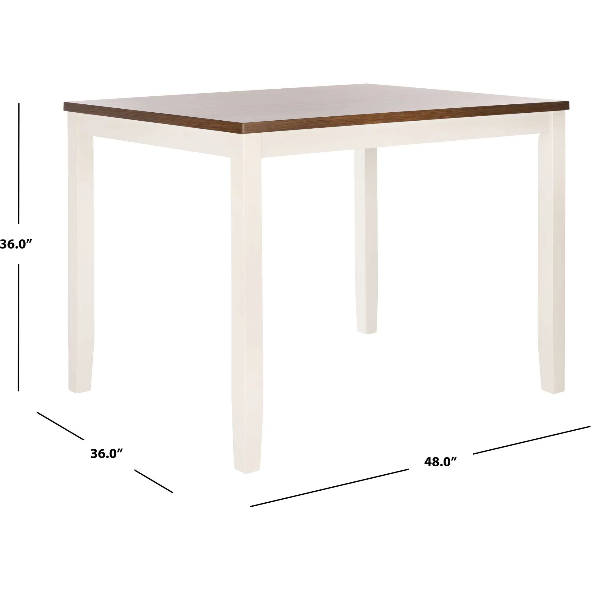 Izumi Rectangle Counter Table White - Image 7