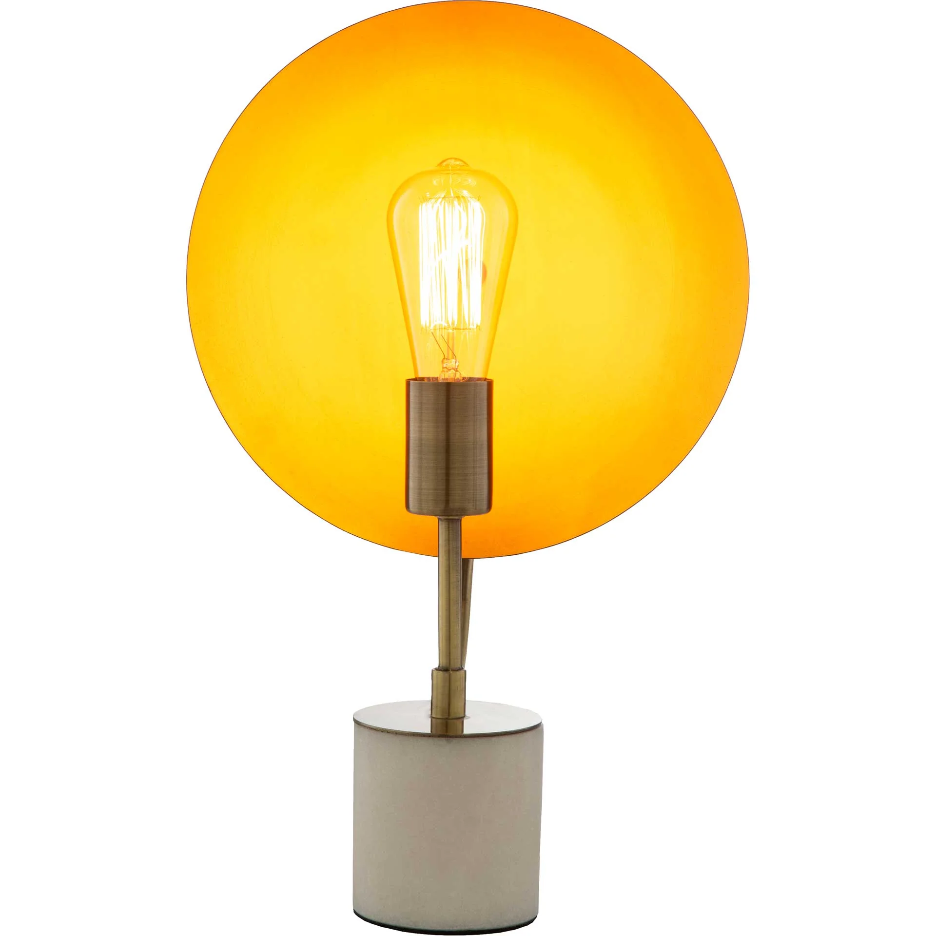 Jacob Table Lamp Gold/White - Image 2