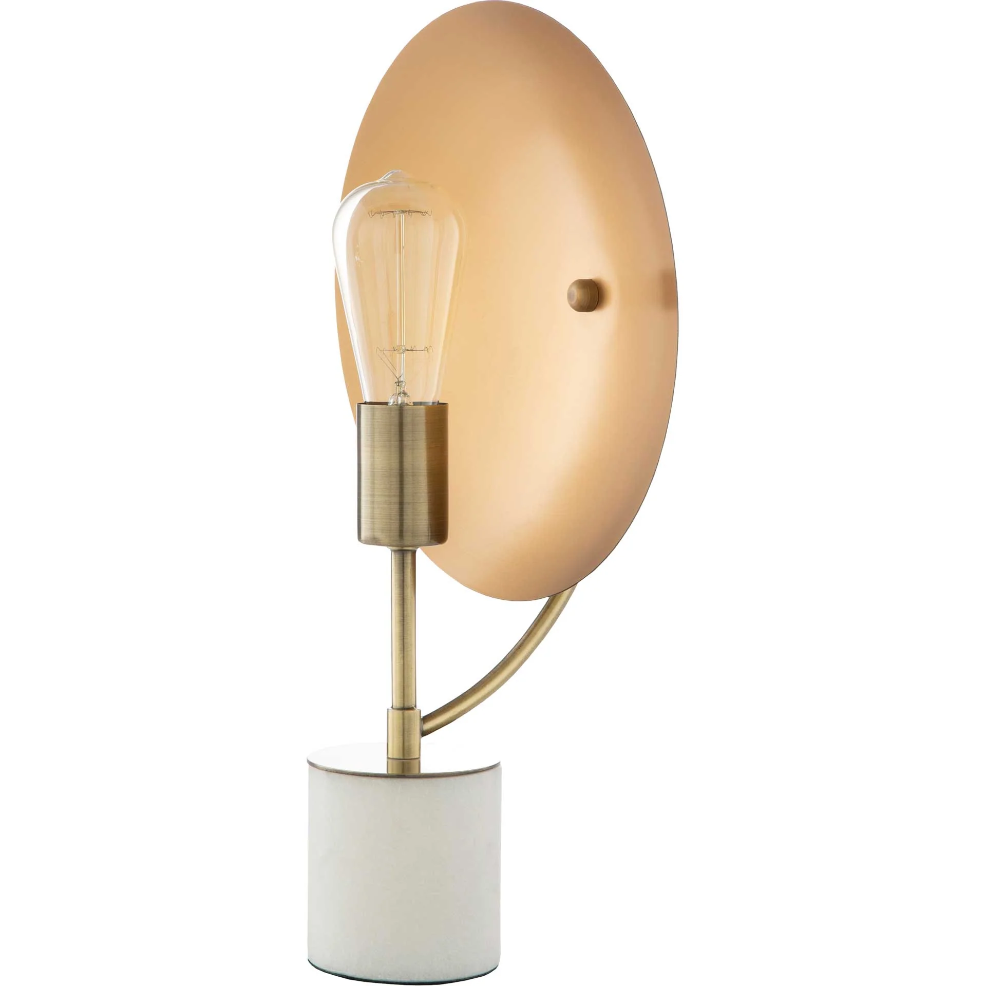 Jacob Table Lamp Gold/White - Image 5