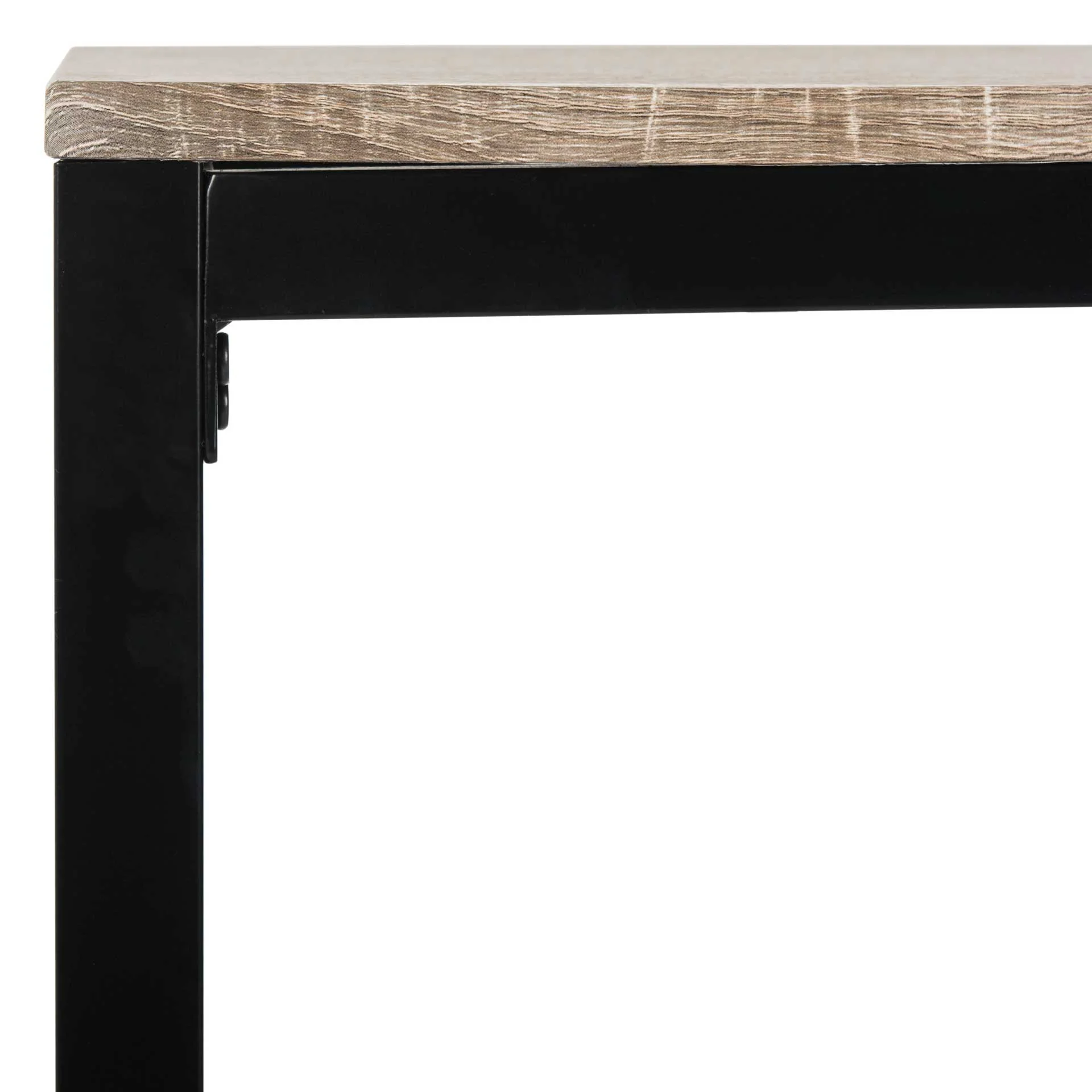 Jaiden Writing Desk Gray/Black - Image 5
