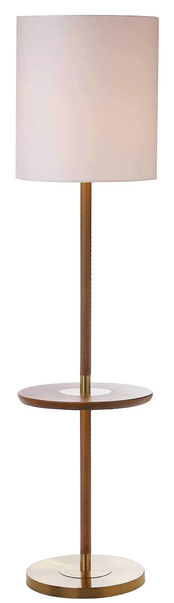 Jairo End Table Floor Lamp Brown - Image 2