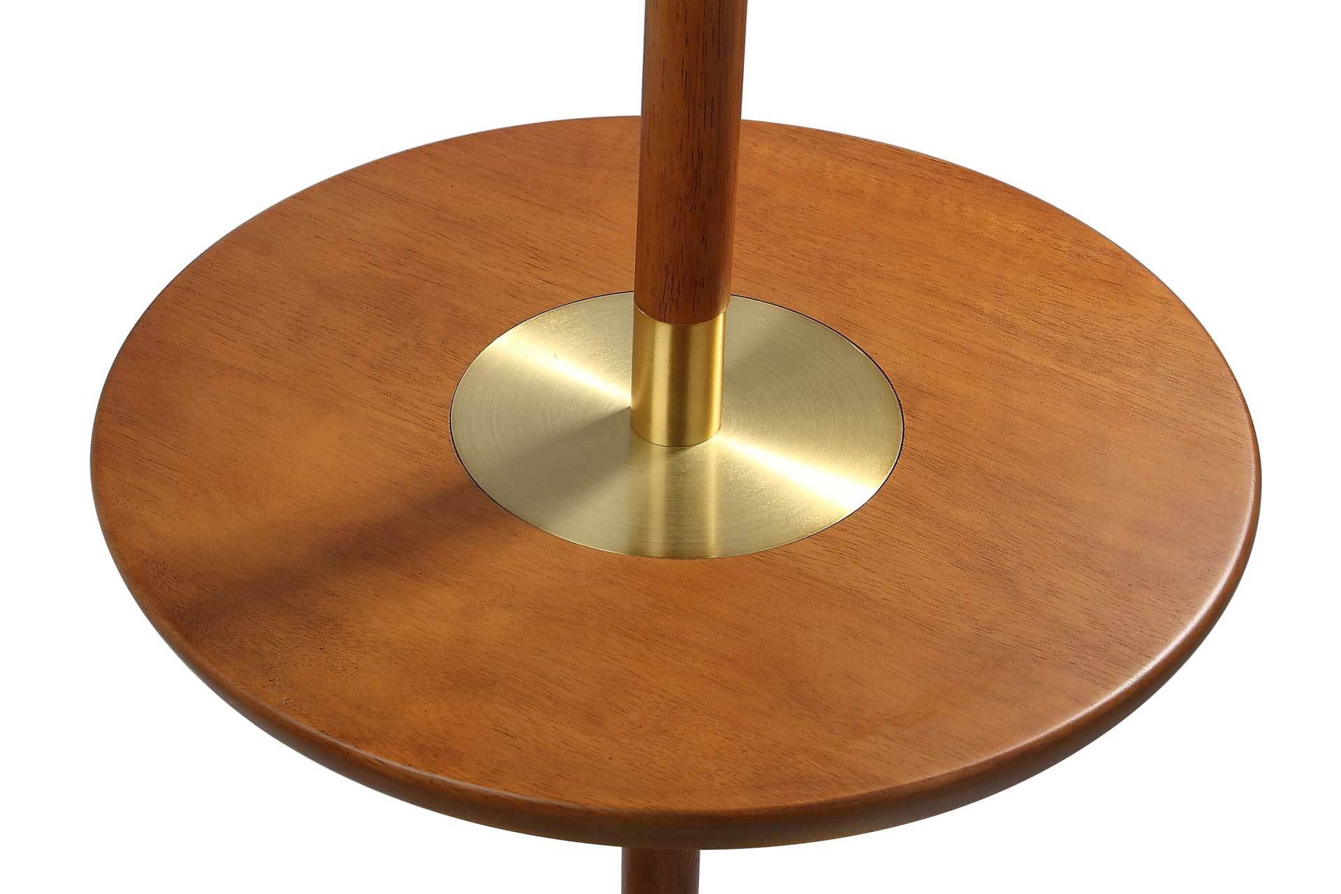 Jairo End Table Floor Lamp Brown - Image 3