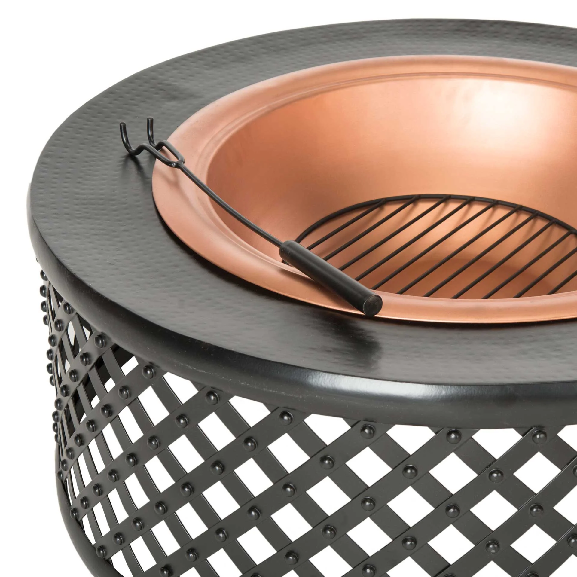 Jamain Fire Pit Copper/Black - Image 3