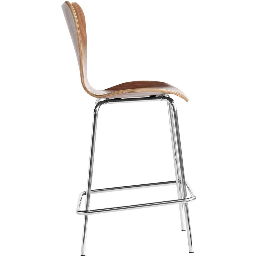 James Bar Stool Walnut - Image 6