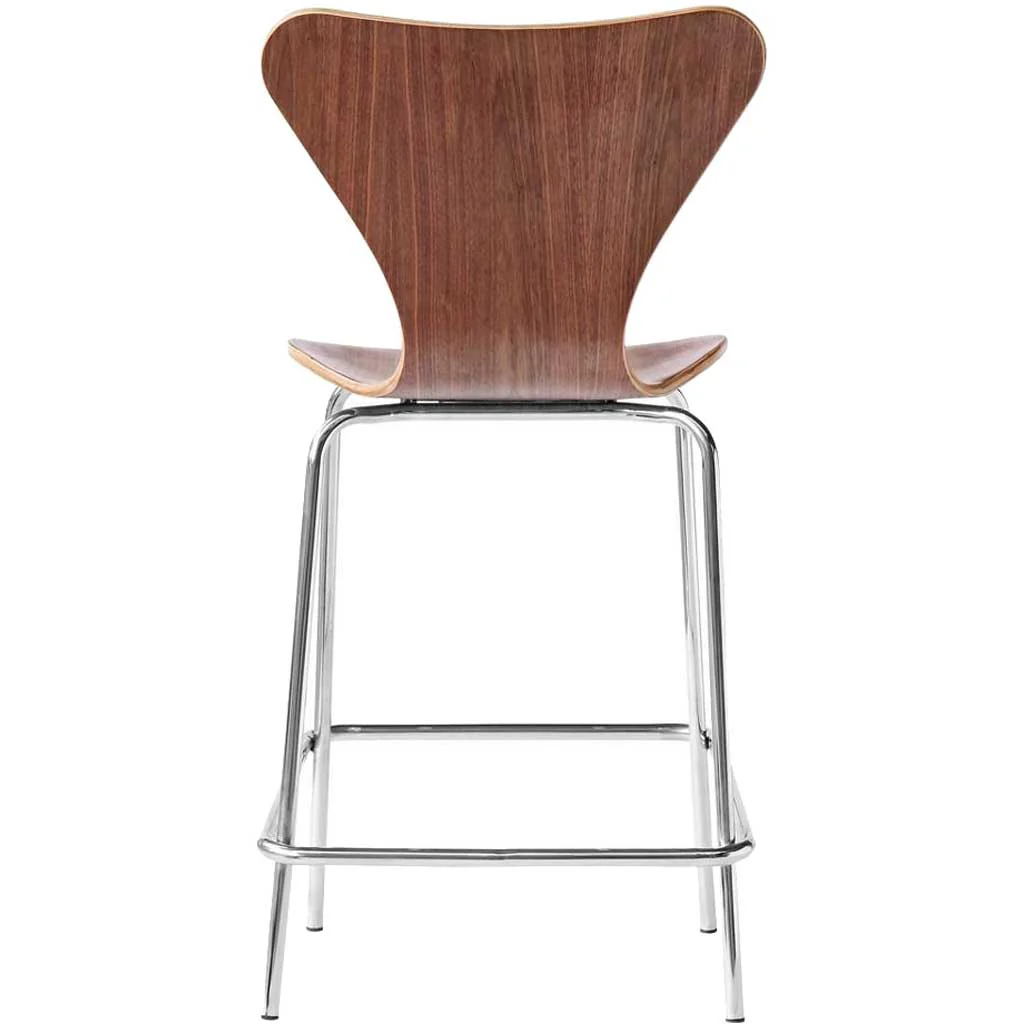 James Bar Stool Walnut - Image 7