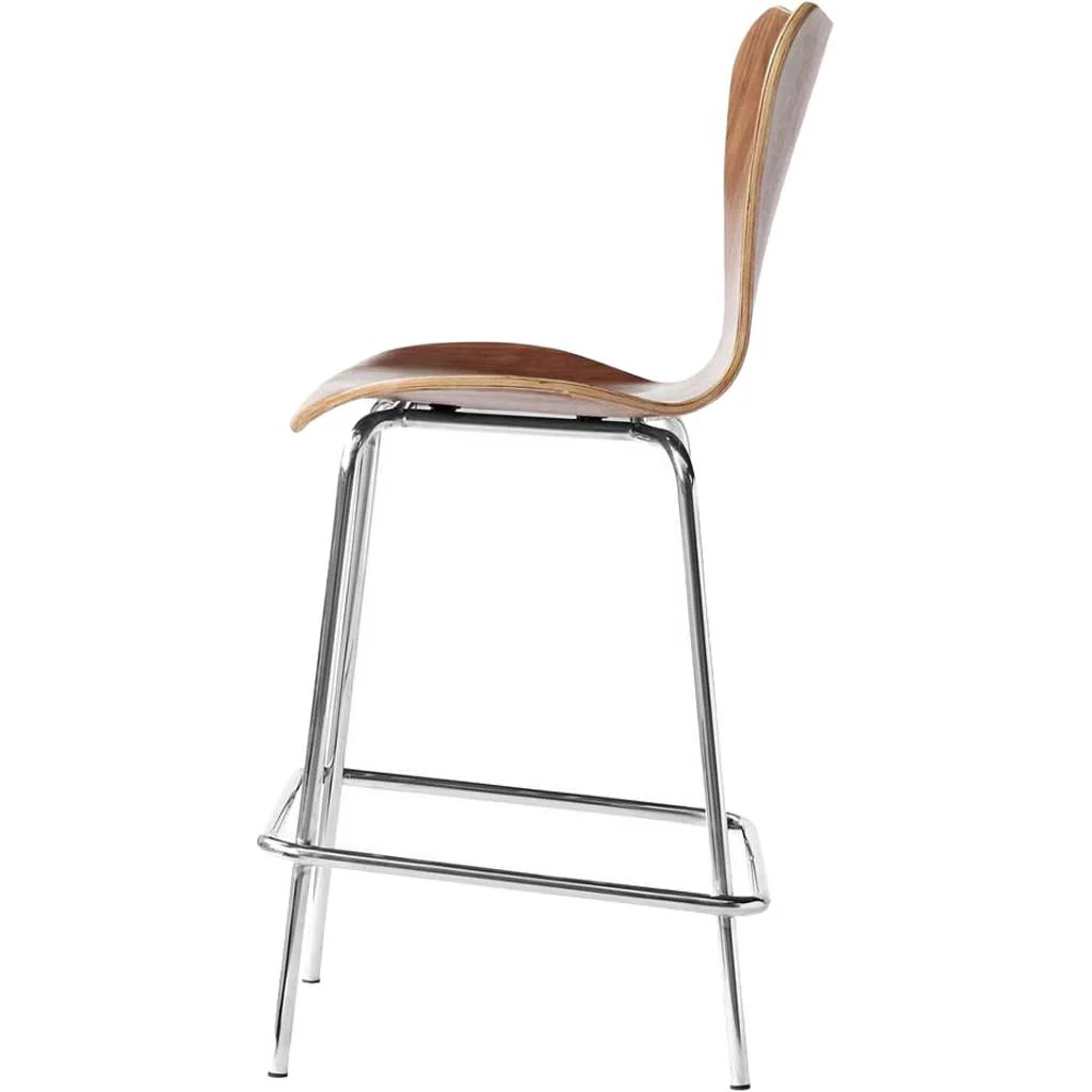 James Bar Stool Walnut - Image 8