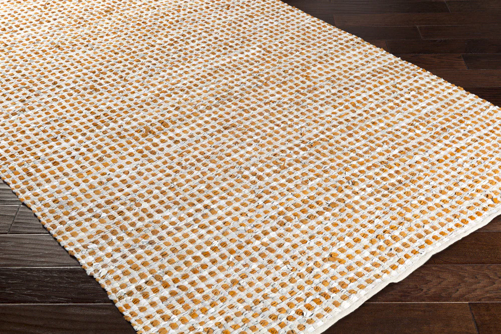 Jamie Burnt Orange/Pale Blue Area Rug - Image 2