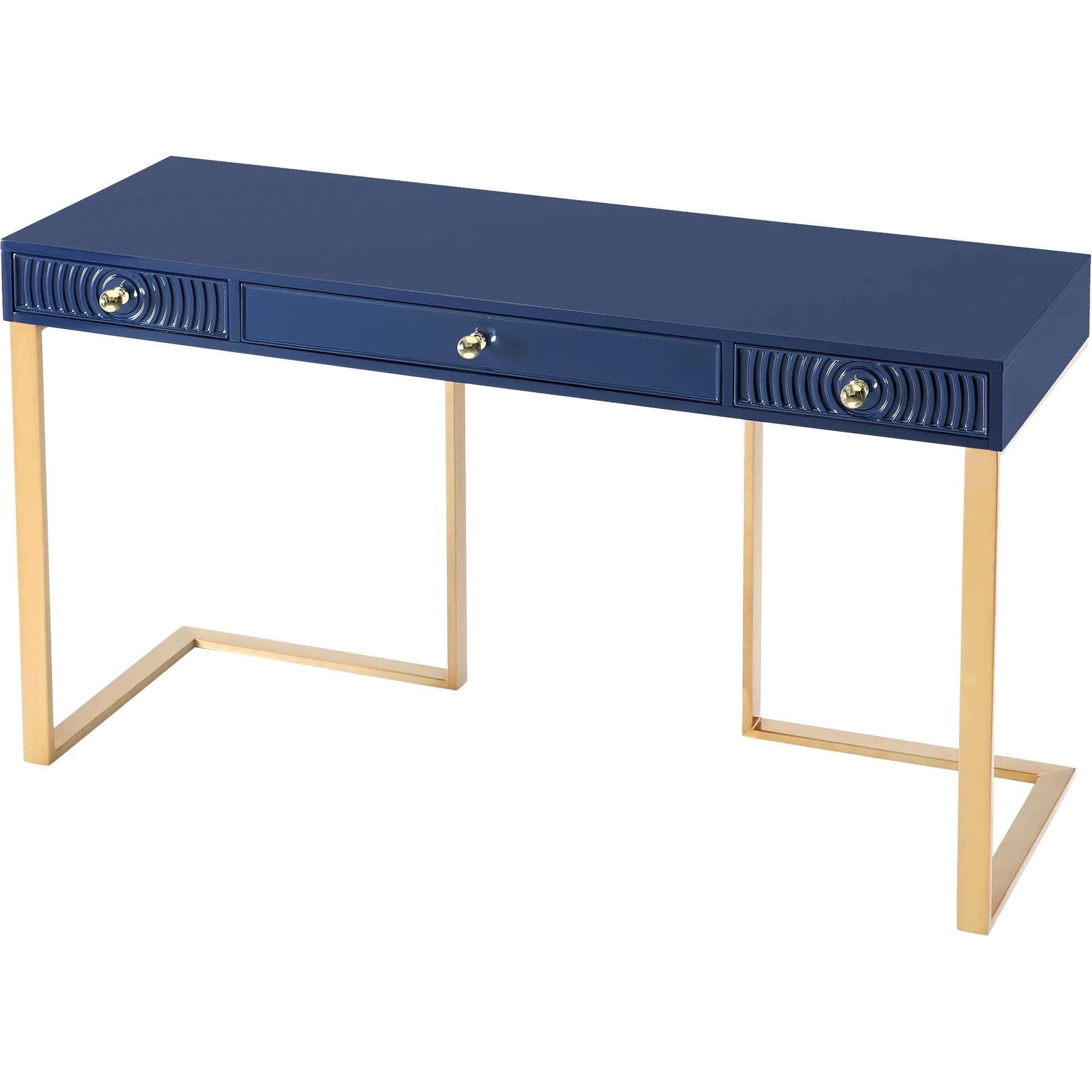 Jander Lacquer Desk Blue - Image 3