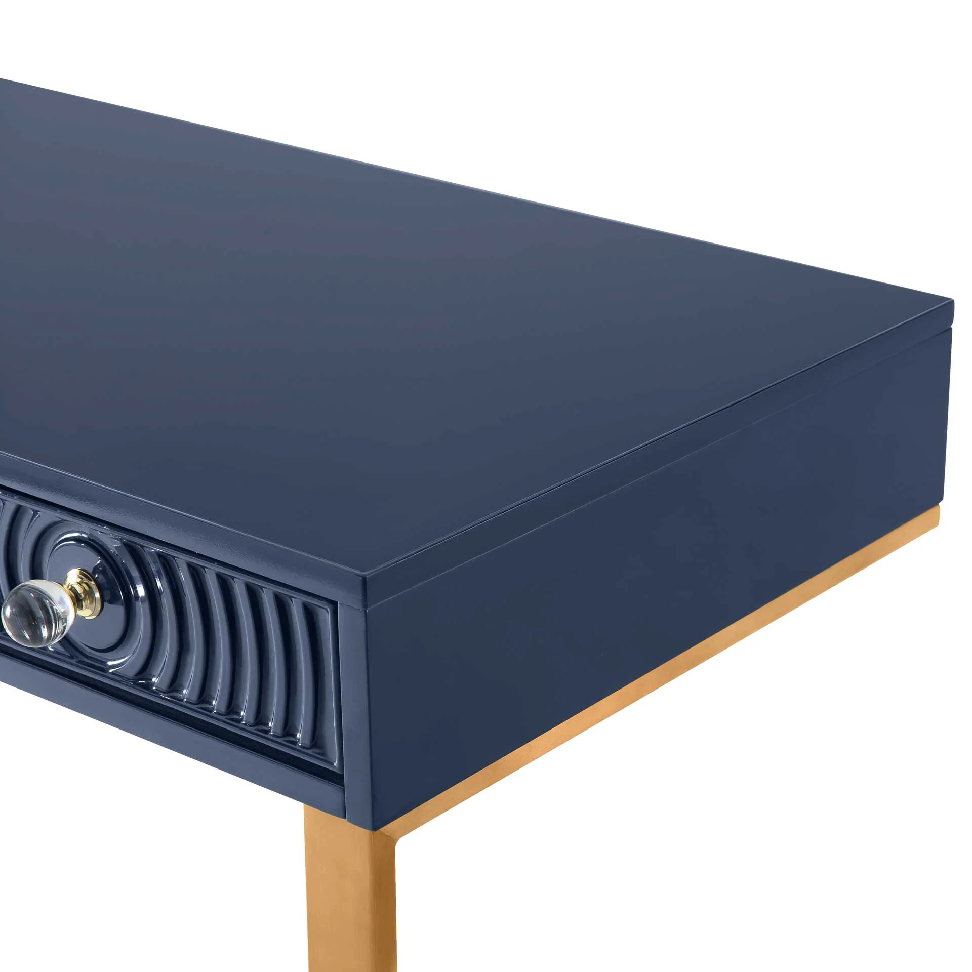 Jander Lacquer Desk Blue - Image 4