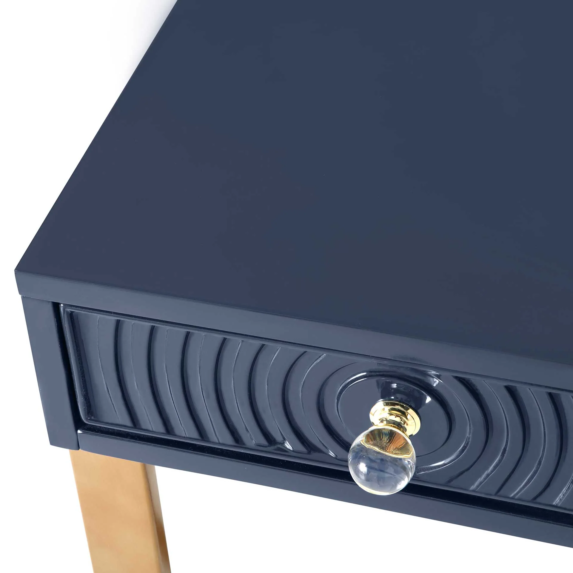 Jander Lacquer Desk Blue - Image 5