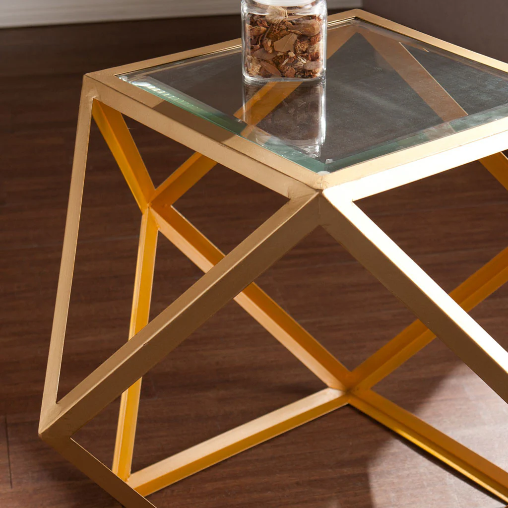 Janiston Accent Table Yellow/Champagne - Image 3
