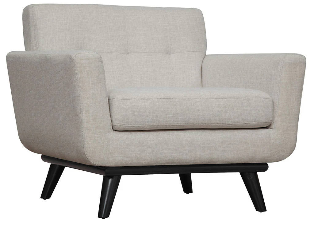 Jarvis Linen Chair Beige - Image 2