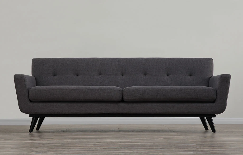 Jarvis Linen Sofa Gray - Image 5