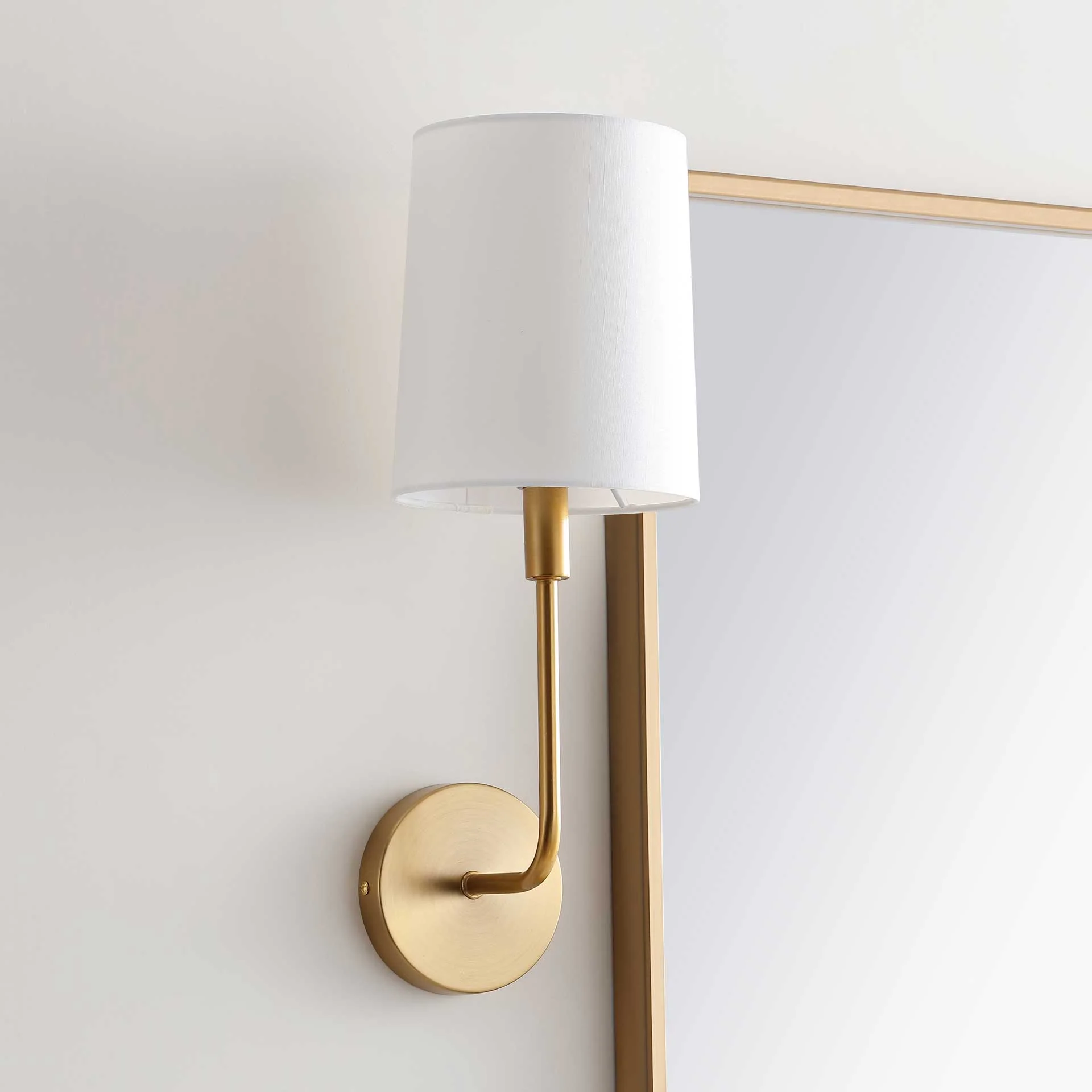 Jasper Wall Sconce Brass Gold - Image 3