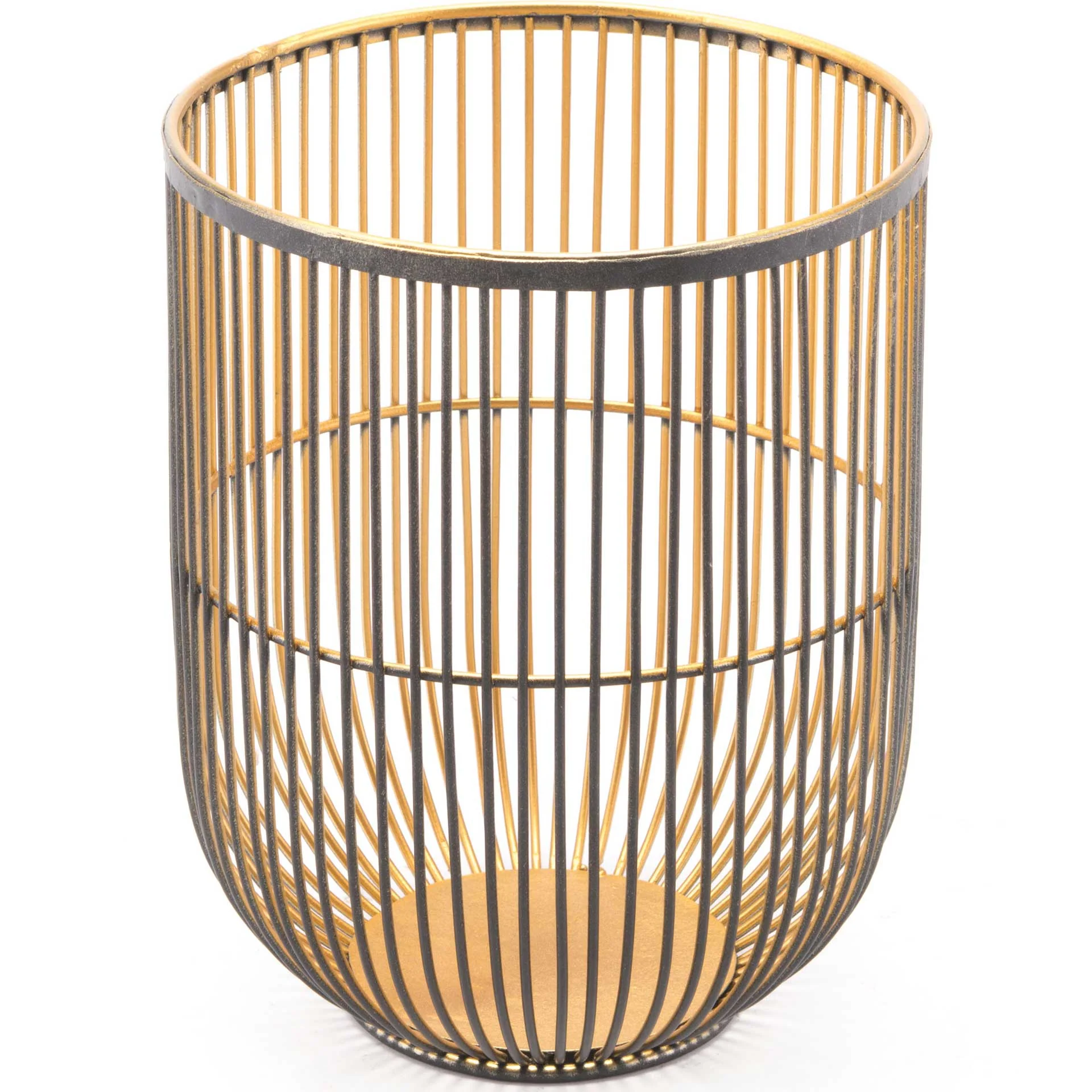 Jaula Candle Holder Matte Black/Gold - Image 3