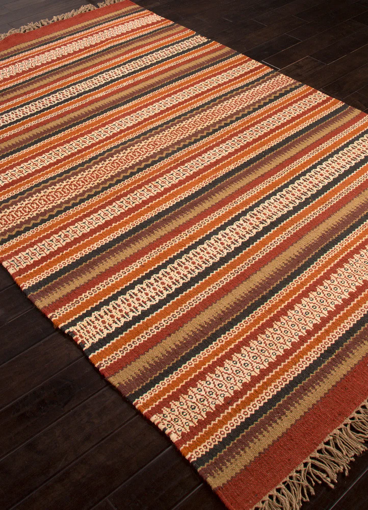 Java Sumatra Red/Green Area Rug - Image 2