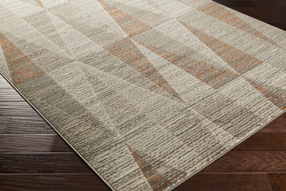 Jax Light Gray/Apricot/Olive Area Rug - Image 2