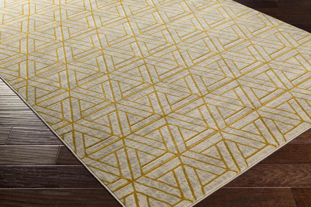 Jax Light Gray/Gold/Olive Area Rug - Image 2
