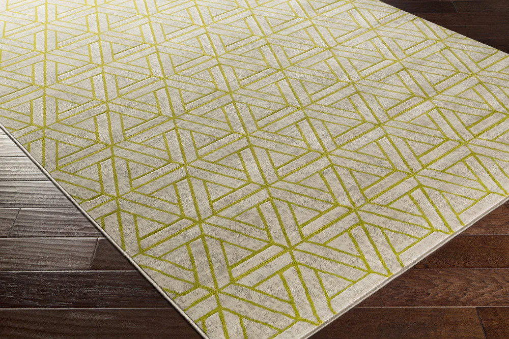 Jax Light Gray/Lime/Olive Area Rug - Image 2