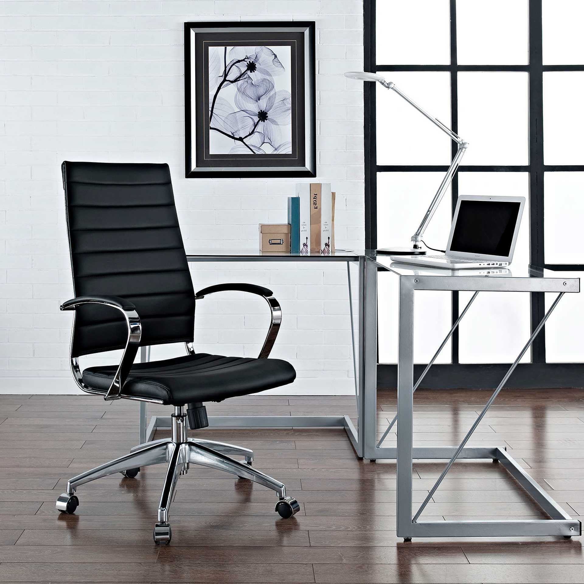 Jaxon High Back Office Chair Black - Image 4