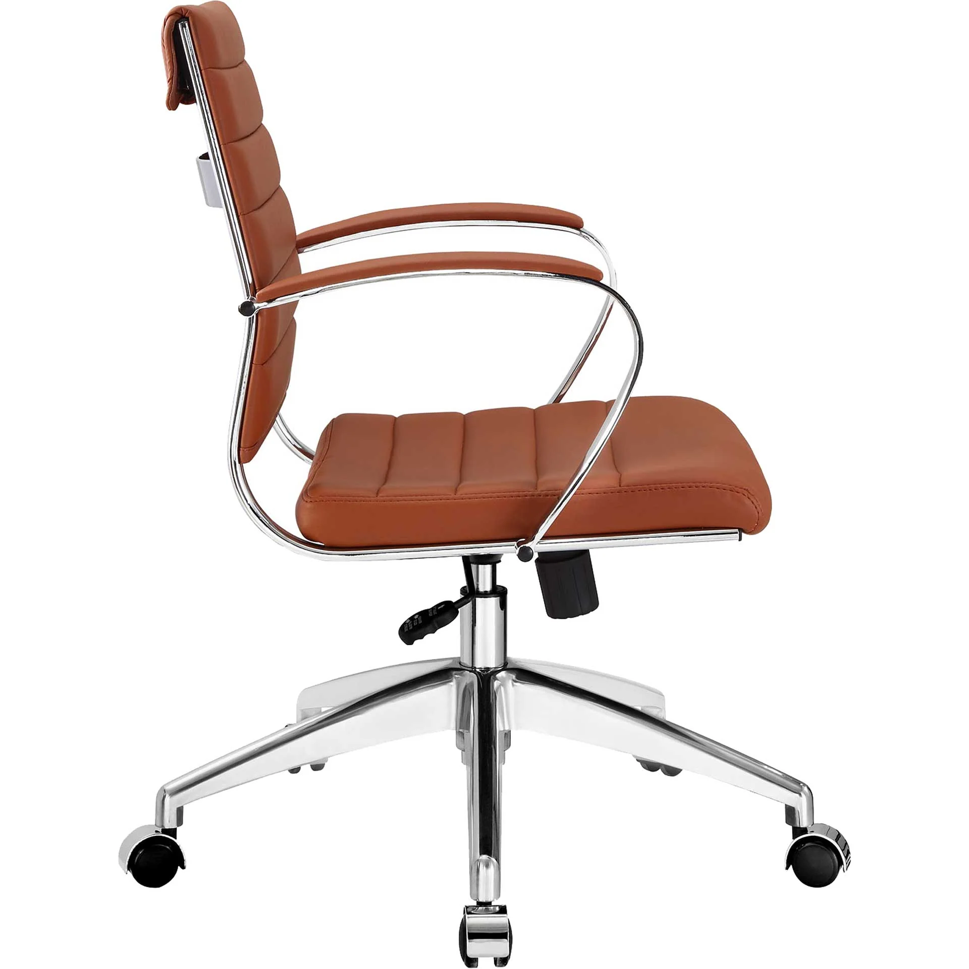 Jaxon Mid Back Office Chair Terracotta - Image 2