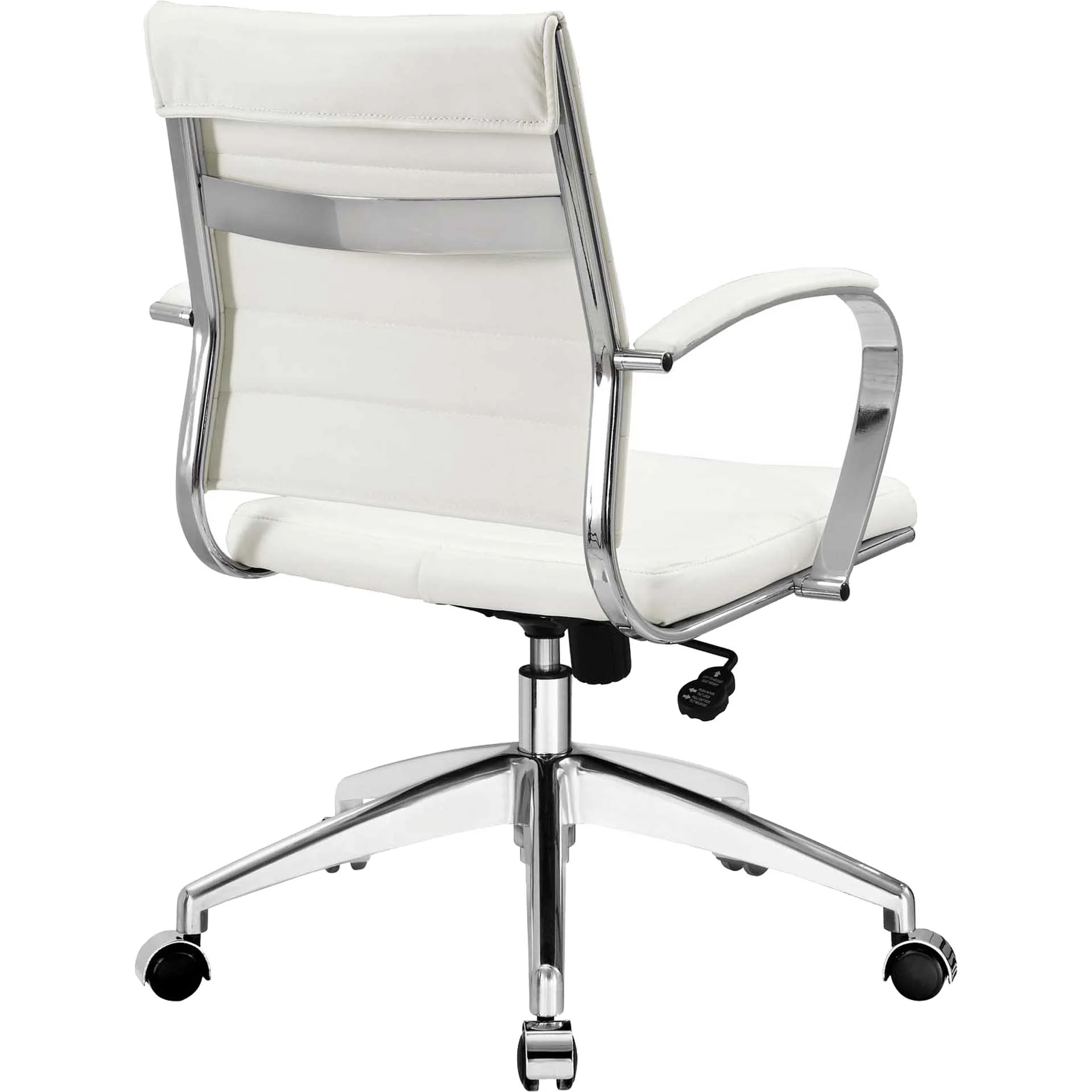 Jaxon Mid Back Office Chair White - Image 3