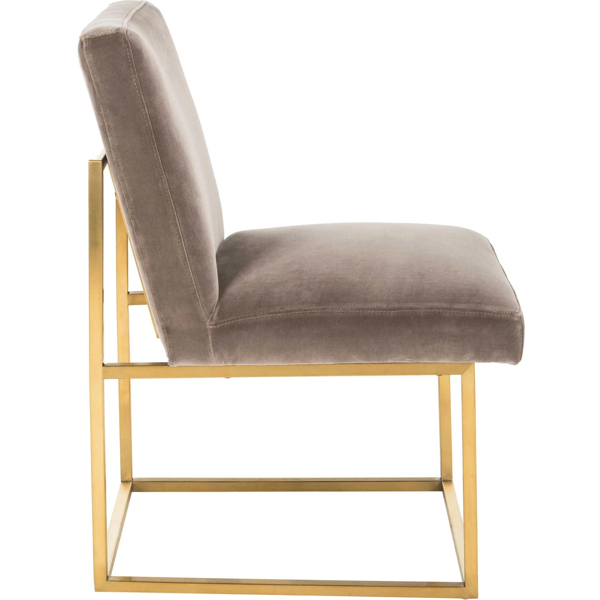 Jemma Velvet Dining Chair Giotto Mouse - Image 3
