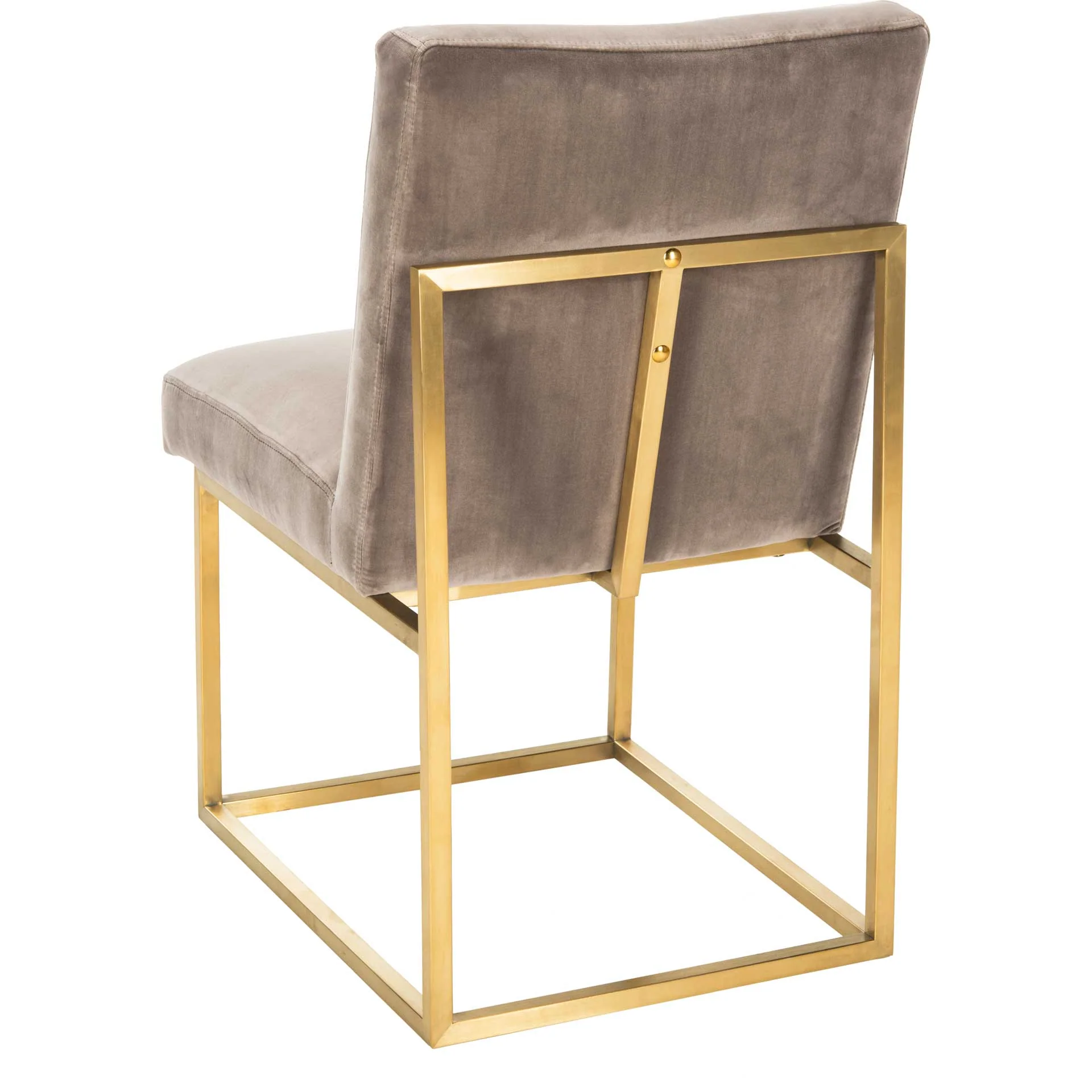 Jemma Velvet Dining Chair Giotto Mouse - Image 5