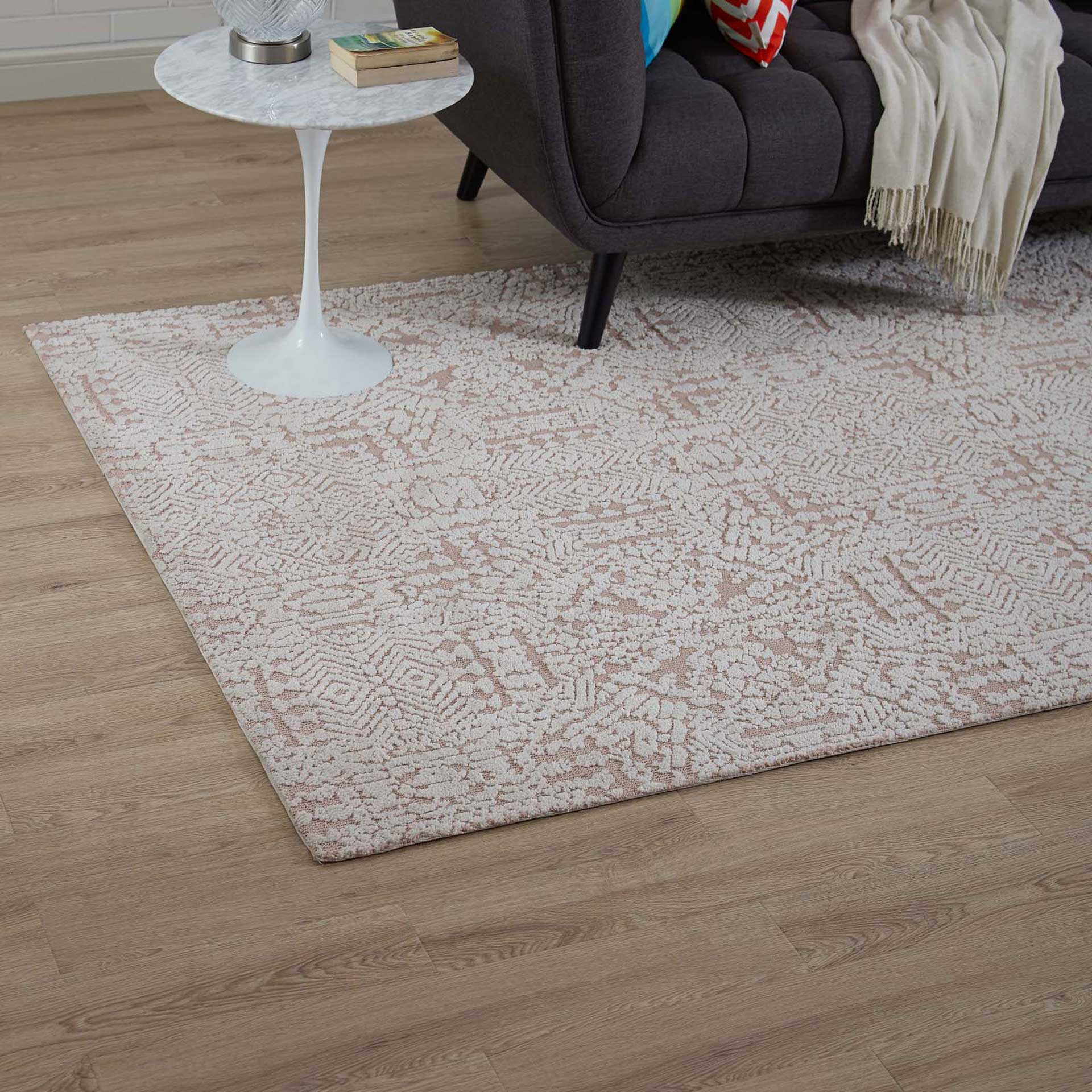 Jems Area Rug Ivory/Cameo Rose - Image 5