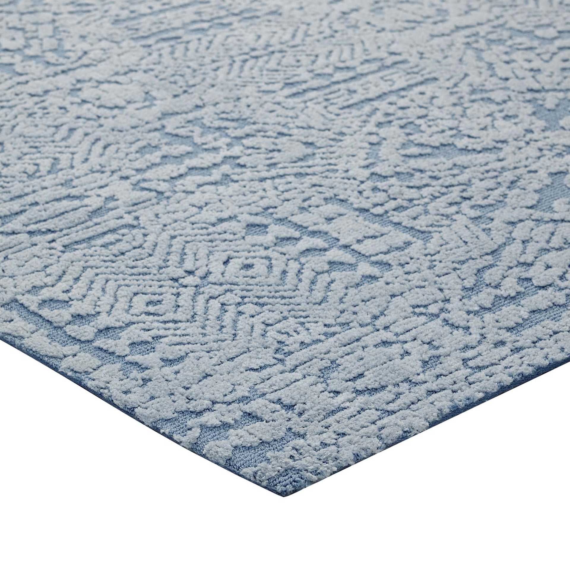 Jems Area Rug Ivory/Light Blue - Image 2