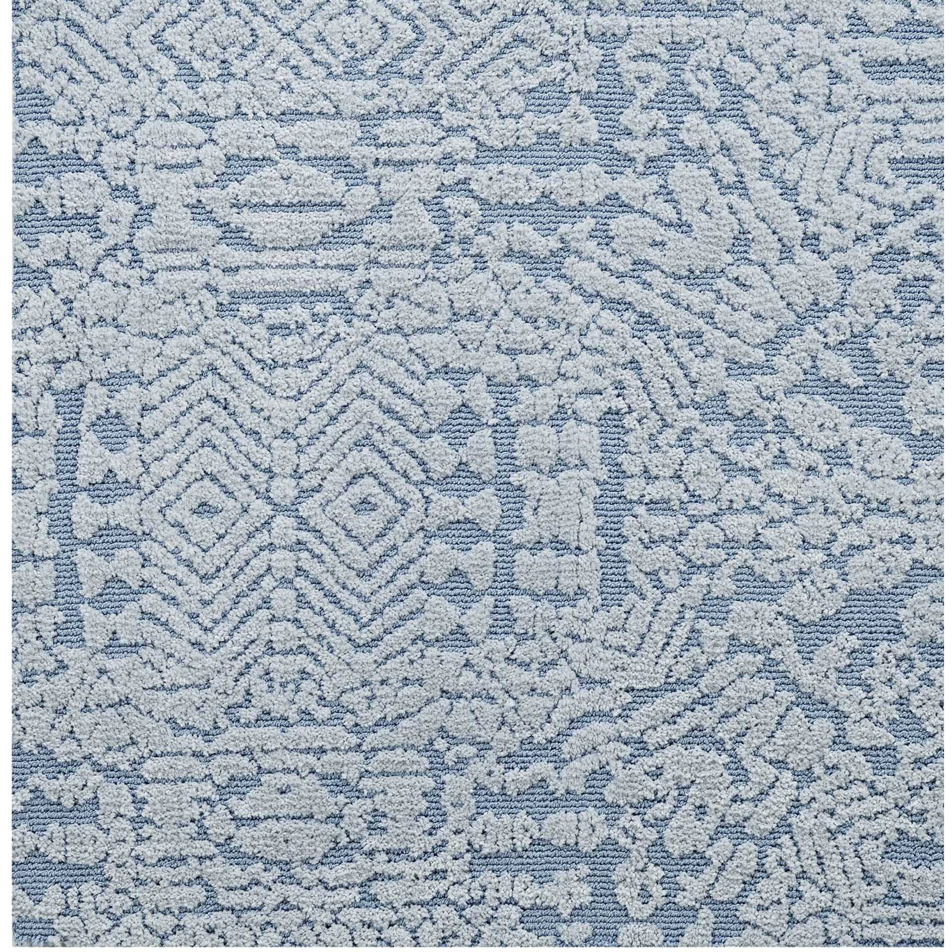 Jems Area Rug Ivory/Light Blue - Image 3