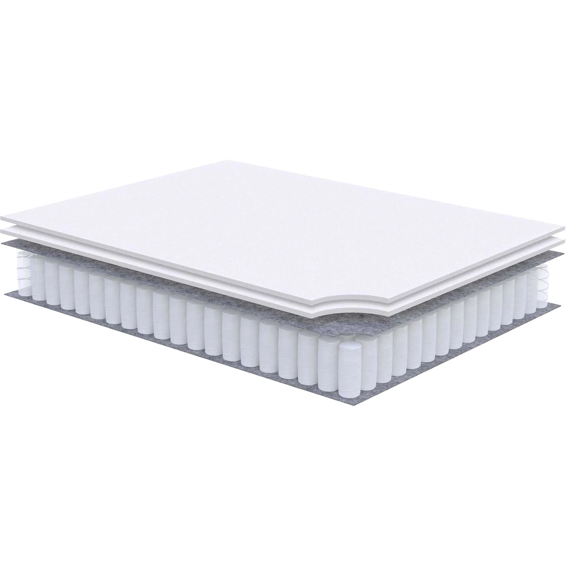 Jenna 10" Innerspring Mattress White - Image 5