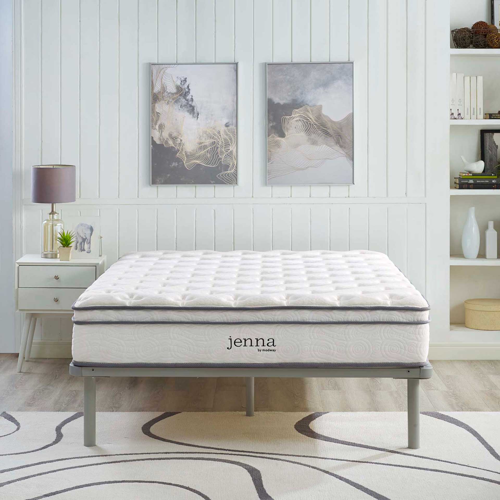 Jenna 10" Innerspring Mattress White - Image 7