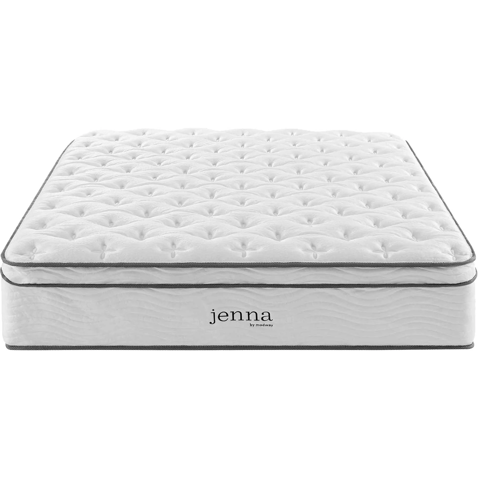 Jenna 14" Innerspring Mattress White - Image 3
