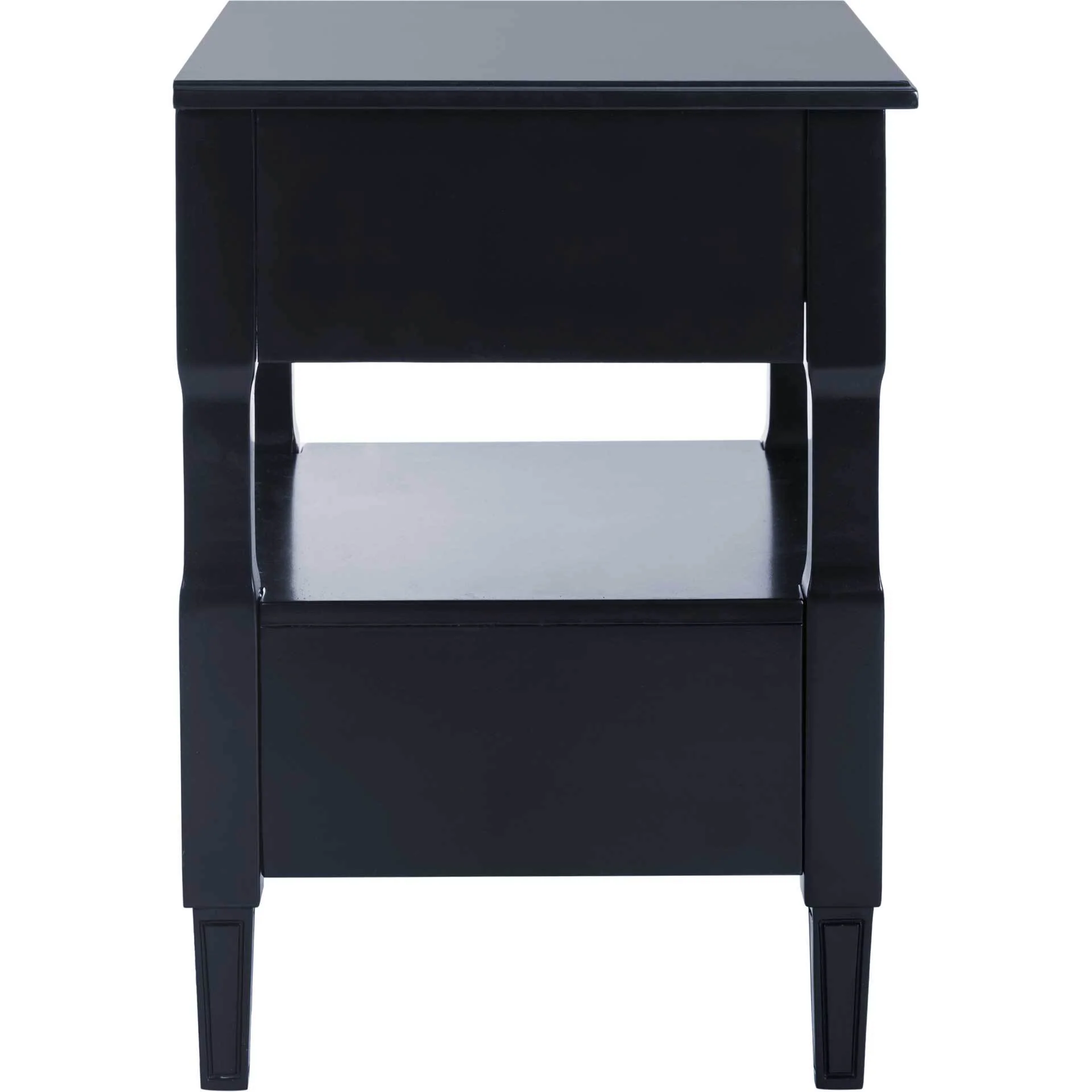 Jenna Two Drawer Nightstand Navy - Image 3