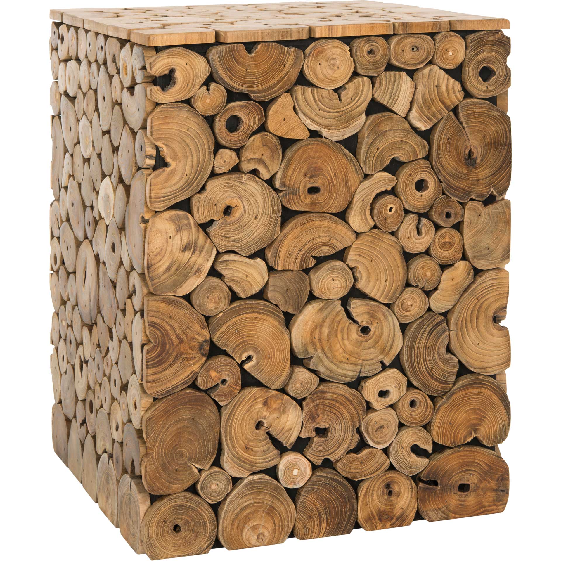 Jeremy Stool Medium Oak/Black - Image 5