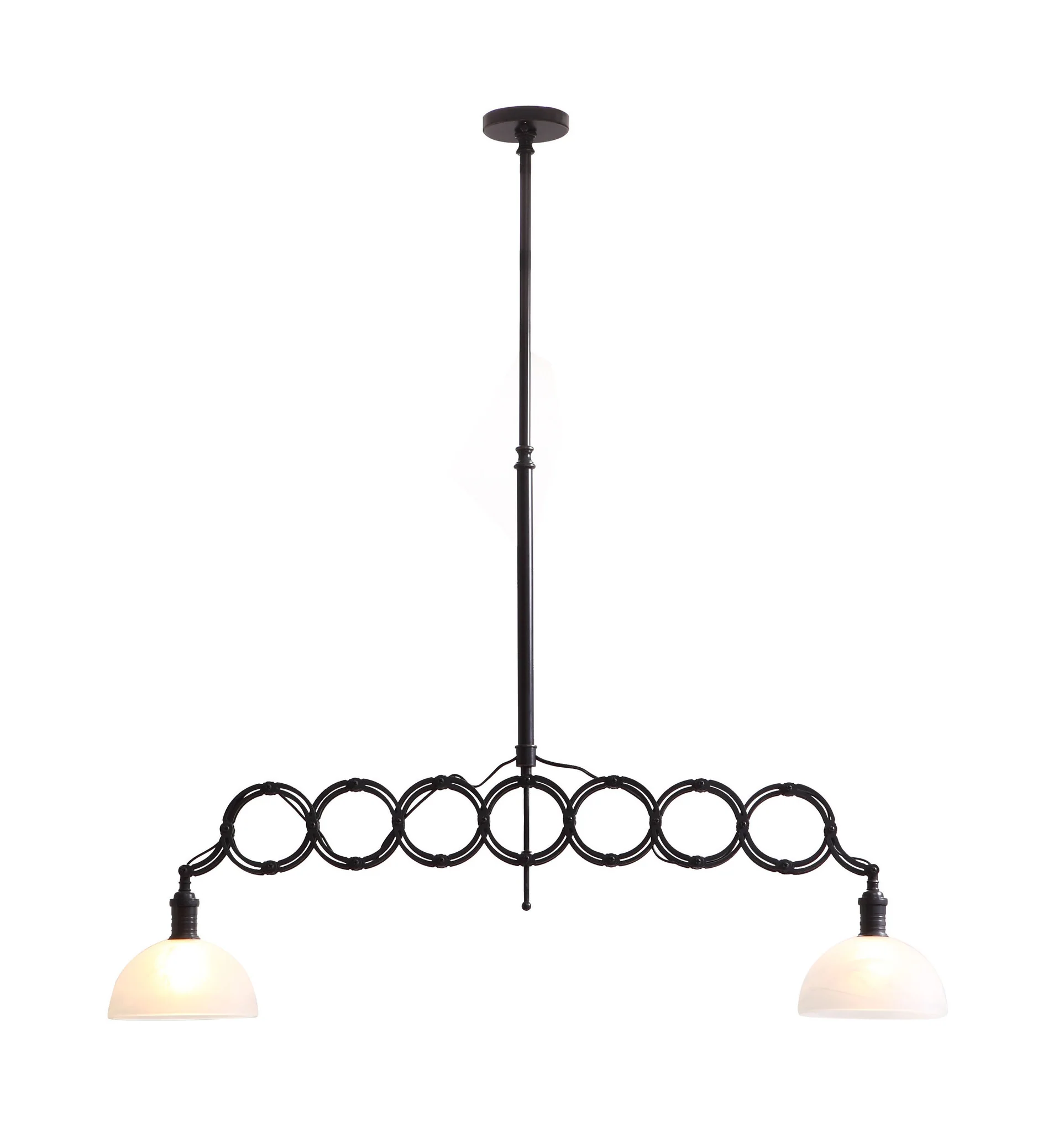 Jewel Ceiling Lamp Antique Black Gold - Image 2