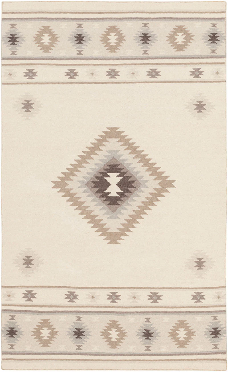 Jewel Tone II Beige/Taupe Area Rug - Image 2