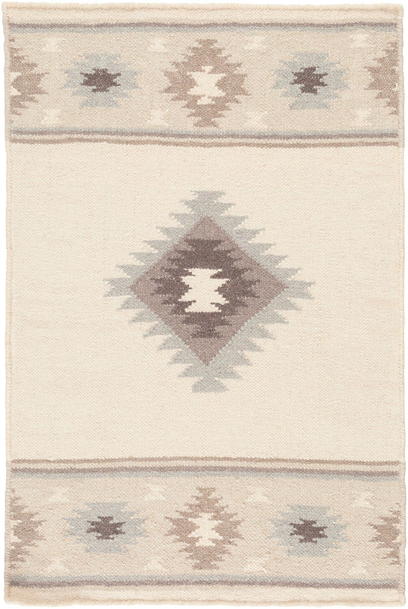 Jewel Tone II Beige/Taupe Area Rug - Image 3