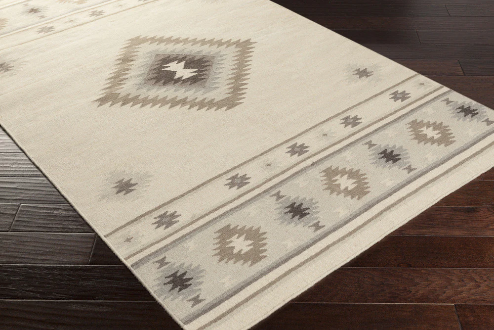 Jewel Tone II Beige/Taupe Area Rug - Image 4