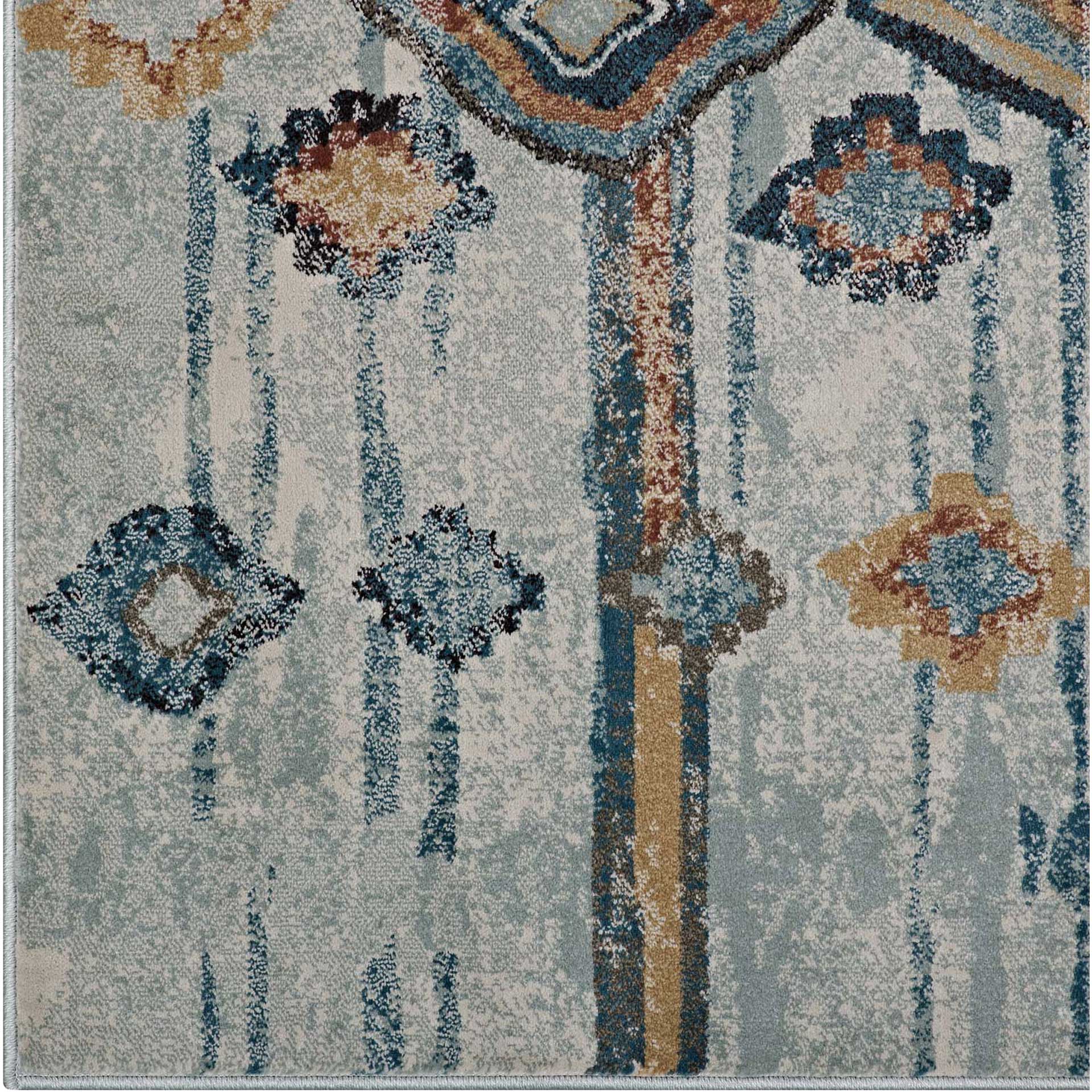 Jodi Area Rug Silver/Blue/Beige/Brown - Image 2