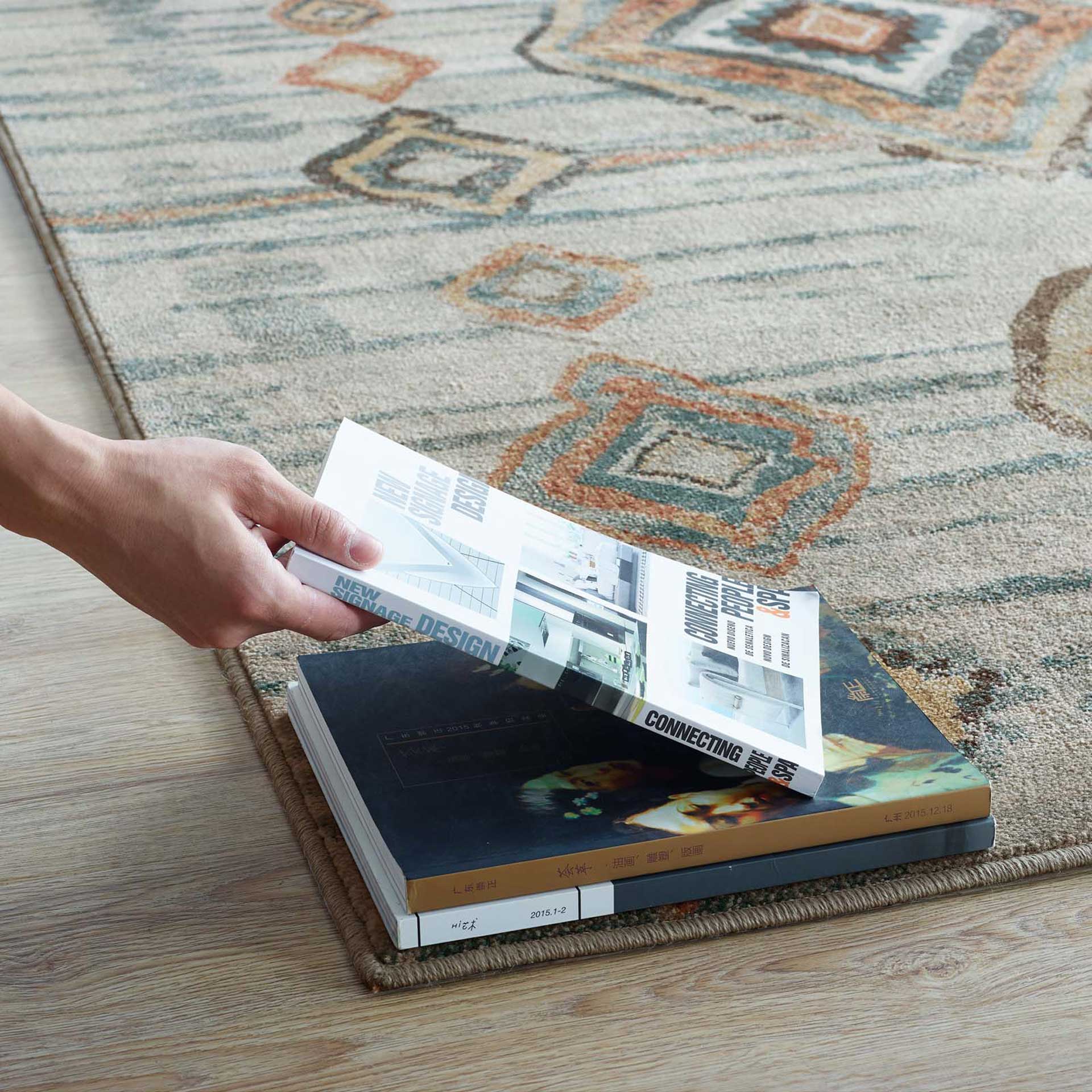 Jodi Area Rug Silver/Blue/Beige/Brown - Image 5
