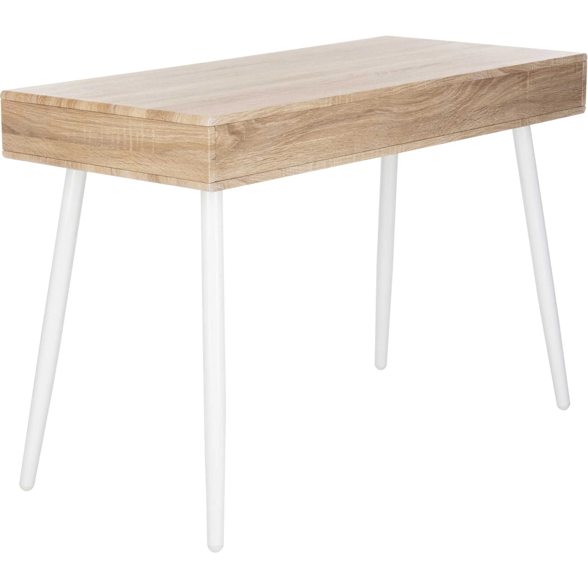 Joe 1 Drawer 1 Shelf Desk Natural/White - Image 6