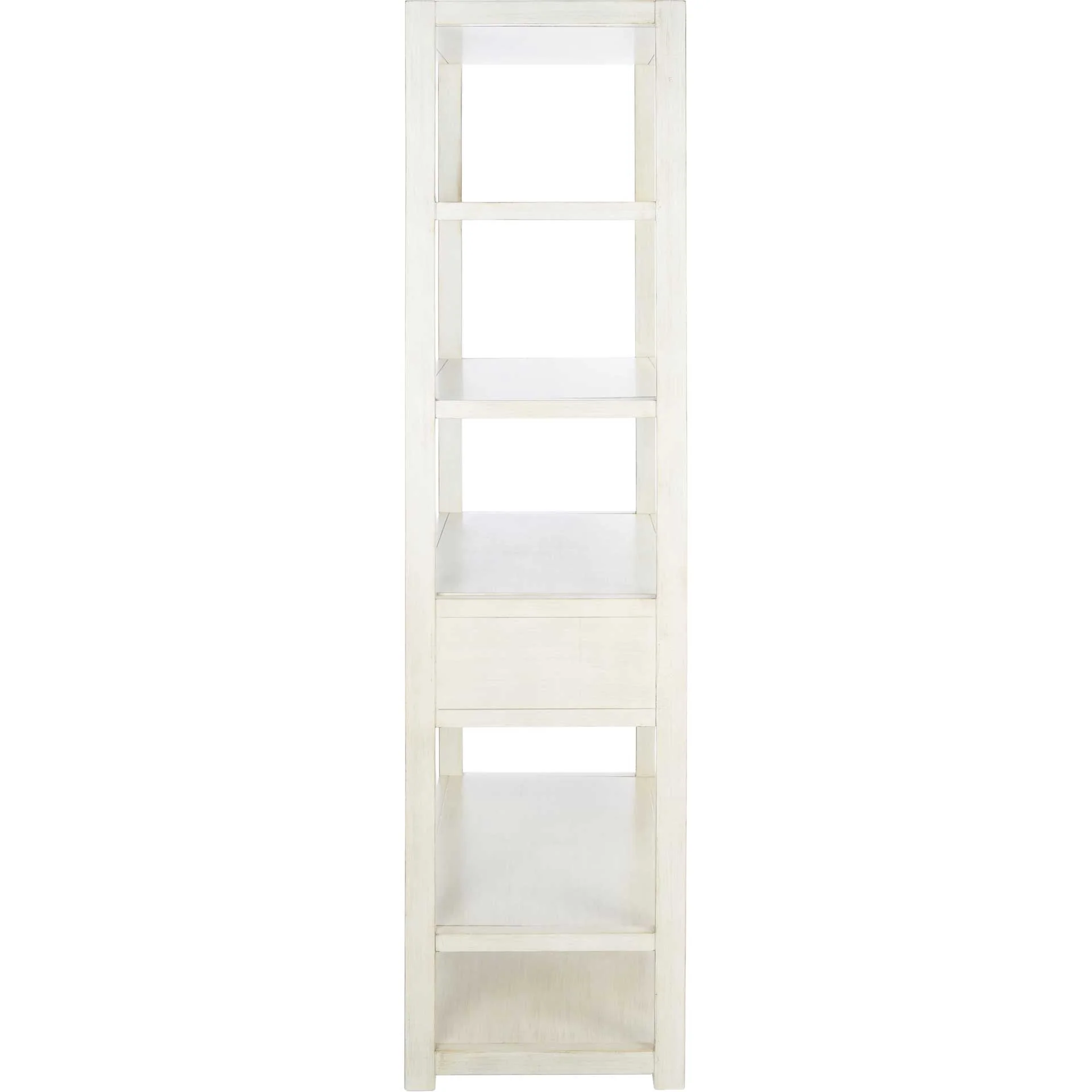 Joel 1 Drawer 5 Shelf Etagere Antique White - Image 3