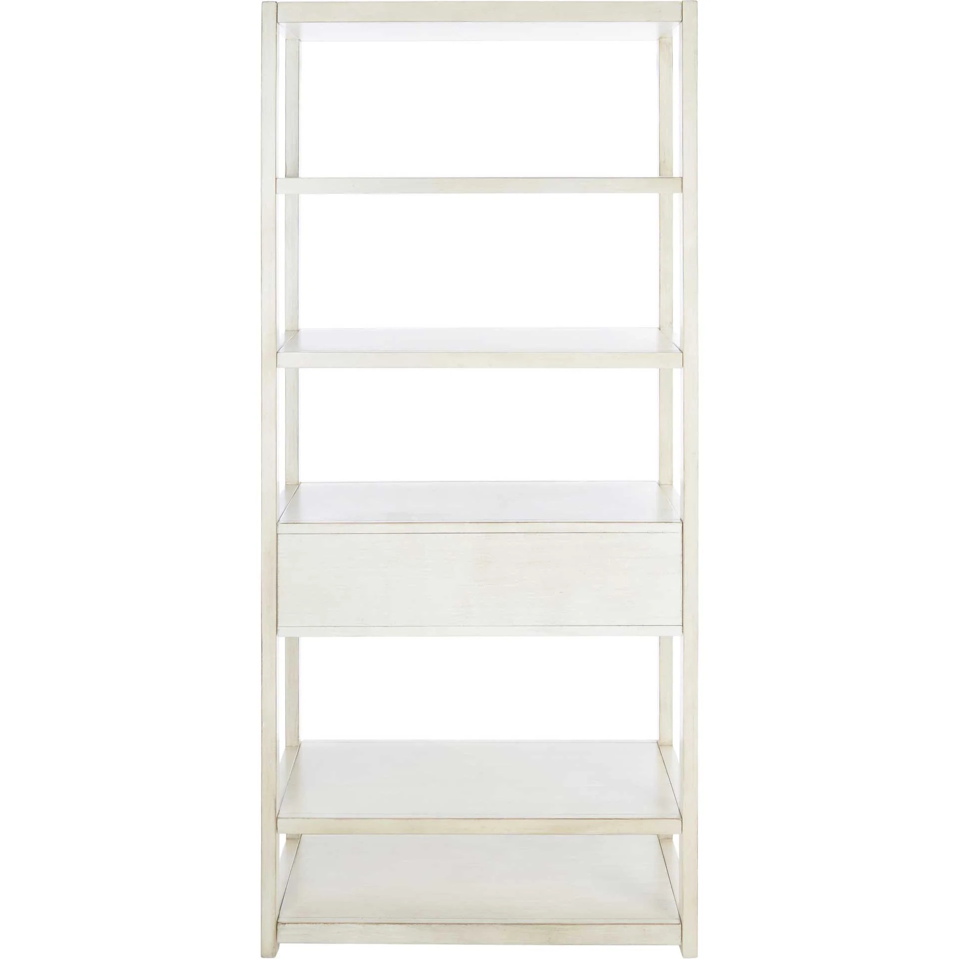 Joel 1 Drawer 5 Shelf Etagere Antique White - Image 4