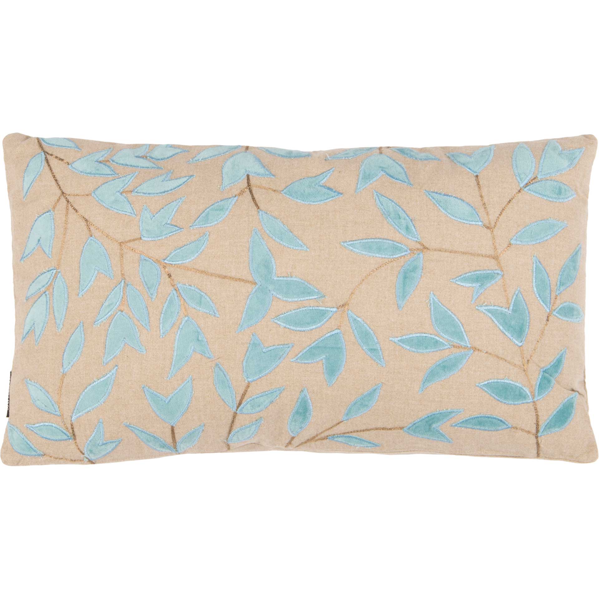 Johan Pillow Beige/Blue - Image 3