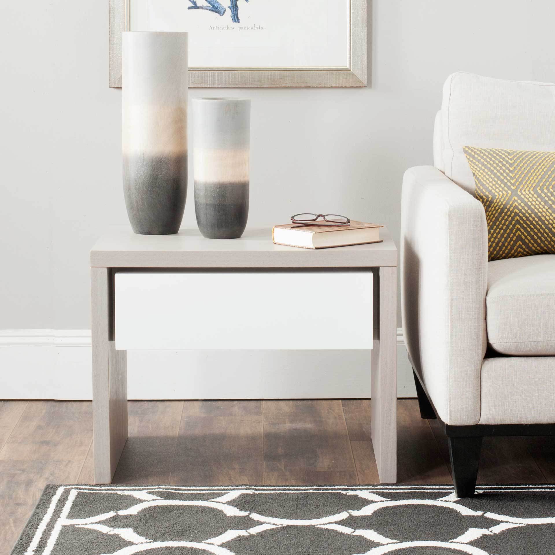 Johann One Drawer Side Table - Image 3