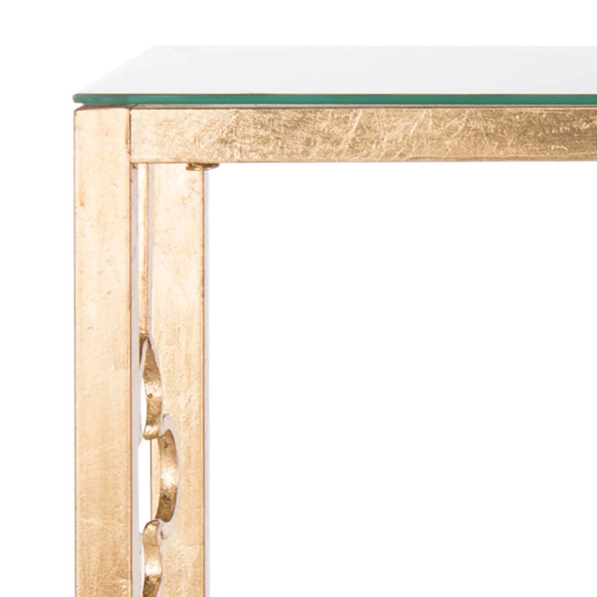 John Console Table Antique Gold - Image 3